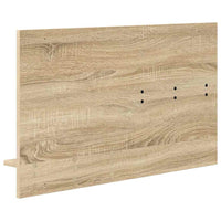 Appendiabiti a muro con specchio rovere sonoma 90 x 10 x 50 cm 874517