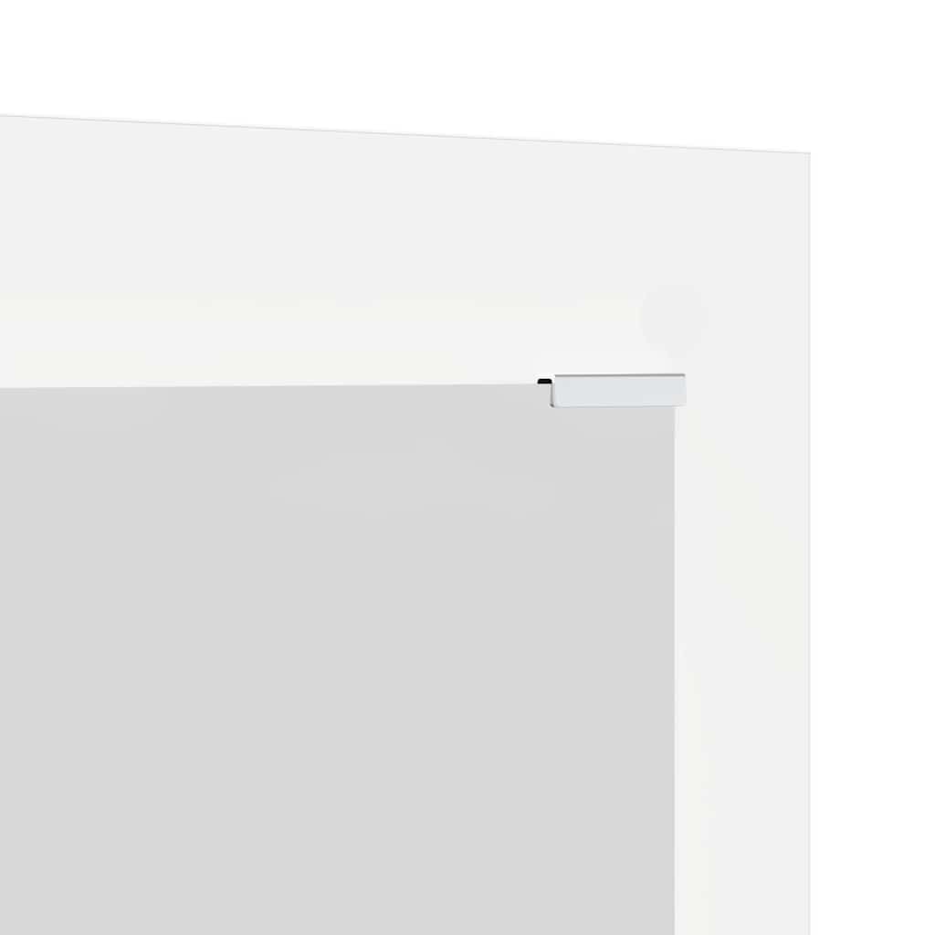 Appendiabiti a muro Bianco 96 x 1.5 x 90 cm Legno multistrato 874531