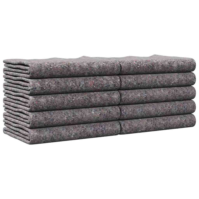Coperte da trasloco 10 pcs Grigio 150 x 200 cm Tessuto 42010381