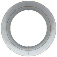 Letto rialzato da giardino Marrone 80 x 80 x 81 cm Acciaio 42011329