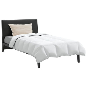 vidaXL Set di Piumoni con cuscino 2 pcs Bianco 135 x 200 cm Piume