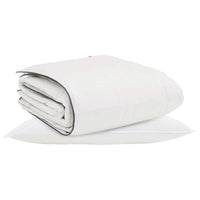 Duvet Invernale con cuscino 2 pcs Bianco Piuma d'anatra 3376153