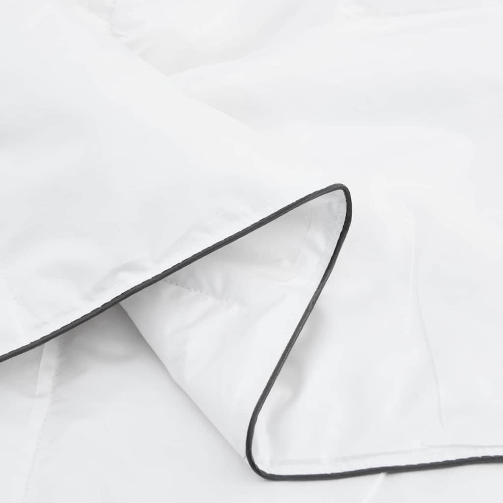 vidaXL Set di Piumoni con cuscino 2 pcs Bianco 140 x 200 cm Piume