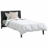 vidaXL Set di Piumoni con cuscino 2 pcs Bianco 140 x 200 cm Piume