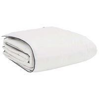 Duvet Invernale con cuscino 2 pcs Bianco Piuma d'anatra 3376173