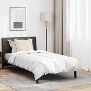 vidaXL Set di Piumoni con cuscino 2 pcs Bianco 155 x 220 cm Piume
