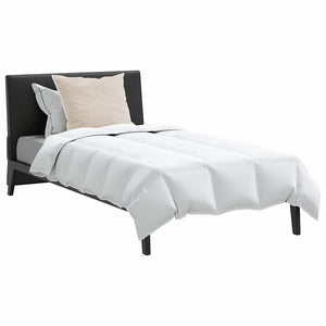 vidaXL Set di Piumoni con cuscino 2 pcs Bianco 155 x 200 cm Piume