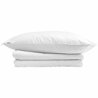 Duvet Estivo con cuscino 2 pcs Bianco Piuma d'anatra 3376227