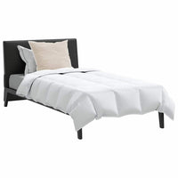 vidaXL Set di Piumoni con cuscino 2 pcs Bianco 135 x 220 cm Piume