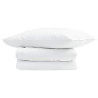 Duvet Estivo con cuscino 2 pcs Bianco Piuma d'anatra 3376248