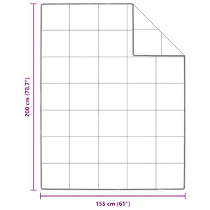 Duvet Estivo con cuscino 2 pcs Bianco Piuma d'anatra 3376261