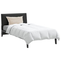 vidaXL Piumone Altro con cuscino 2 pcs Bianco 140 x 220 cm Piume