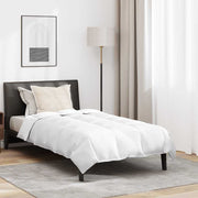 vidaXL Set di piumini con cuscino 2 pcs Bianco 135 x 200 cm Piume