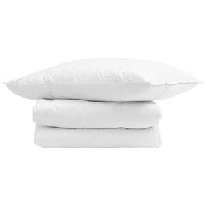 Duvet Invernale con cuscino 2 pcs Bianco Piuma d'anatra 3376304