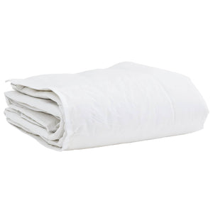 Duvet Invernale con cuscino 2 pcs Bianco Piuma d'anatra 3376305