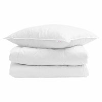 Duvet Invernale con cuscino 2 pcs Bianco Piuma d'anatra 3376308