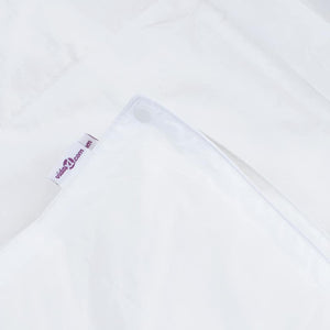 vidaXL Set di piumini con cuscino 2 pcs Bianco 135 x 200 cm Piume