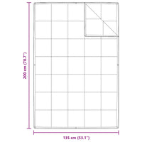 Duvet 2-in-1 con cuscino 2 pcs Bianco Piuma d'anatra 3376330
