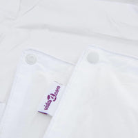 vidaXL Set di piumini con cuscino 2 pcs Bianco 140 x 200 cm Piume