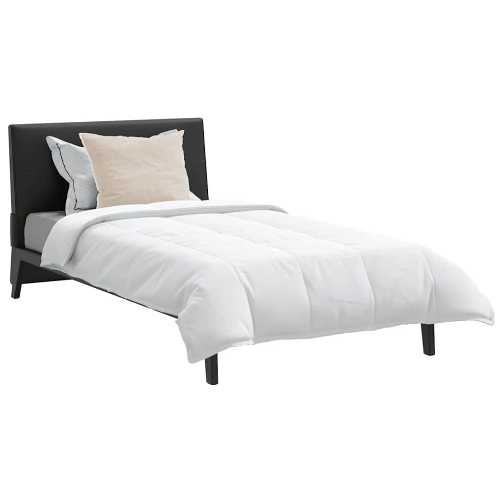 vidaXL Set di piumini con cuscino 2 pcs Bianco 140 x 200 cm Piume