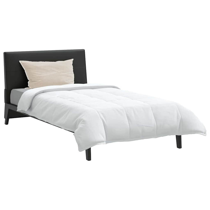 vidaXL Set di piumini con cuscino 2 pcs Bianco 155 x 200 cm Piume