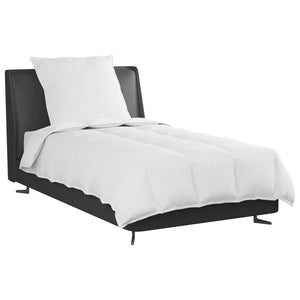 Duvet 2-in-1 con cuscino 2 pcs Bianco Piuma d'anatra 3376368