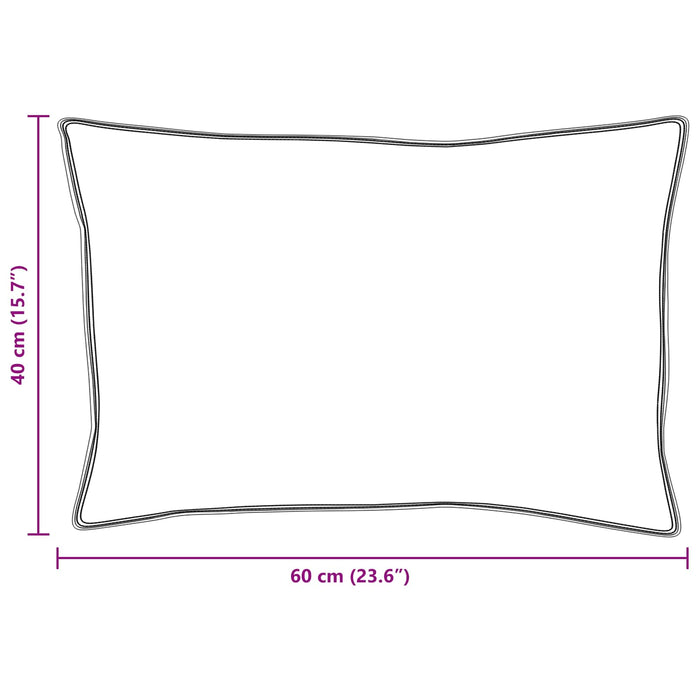 Duvet per Tutte le Stagioni con cuscino 2 pcs Bianco Microfibra 3376502