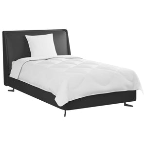 Duvet per Tutte le Stagioni con cuscino 2 pcs Bianco Microfibra 3376560