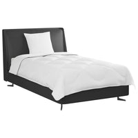 Duvet per Tutte le Stagioni con cuscino 2 pcs Bianco Microfibra 3376574