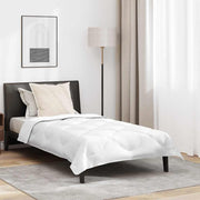 vidaXL Piumone con cuscino Bianco 155 x 220 cm Microfibra