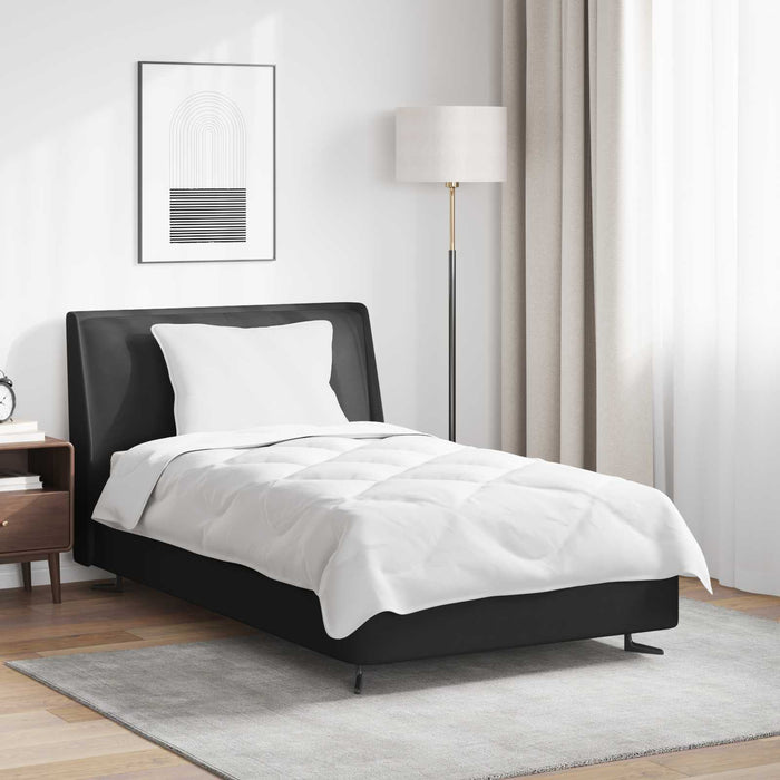 Piumone con cuscino 2 pcs Bianco Microfibra 3376659