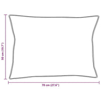 Piumone con cuscino 2 pcs Bianco Microfibra 3376659