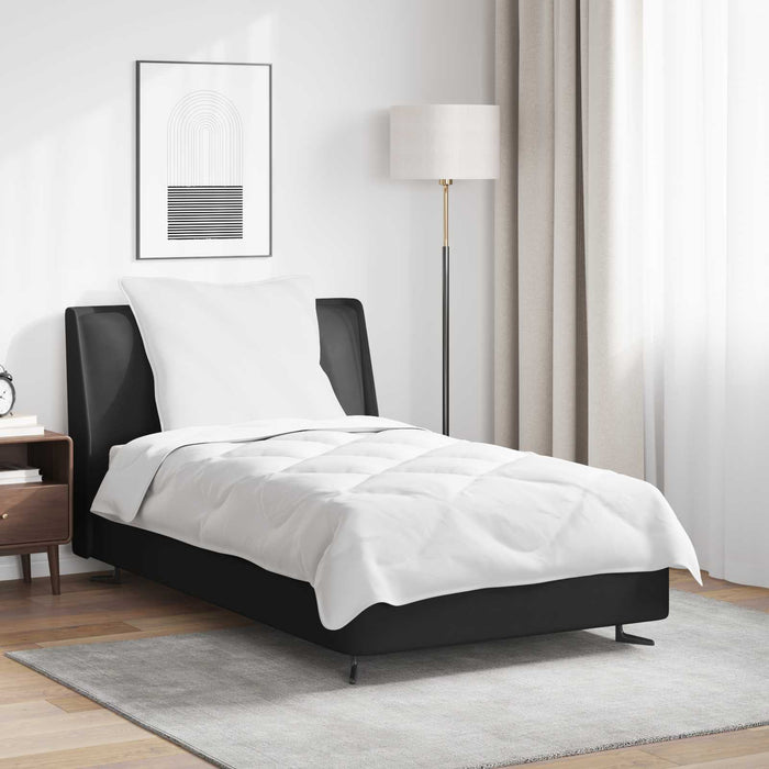 Piumone con cuscino 2 pcs Bianco Microfibra 3376662