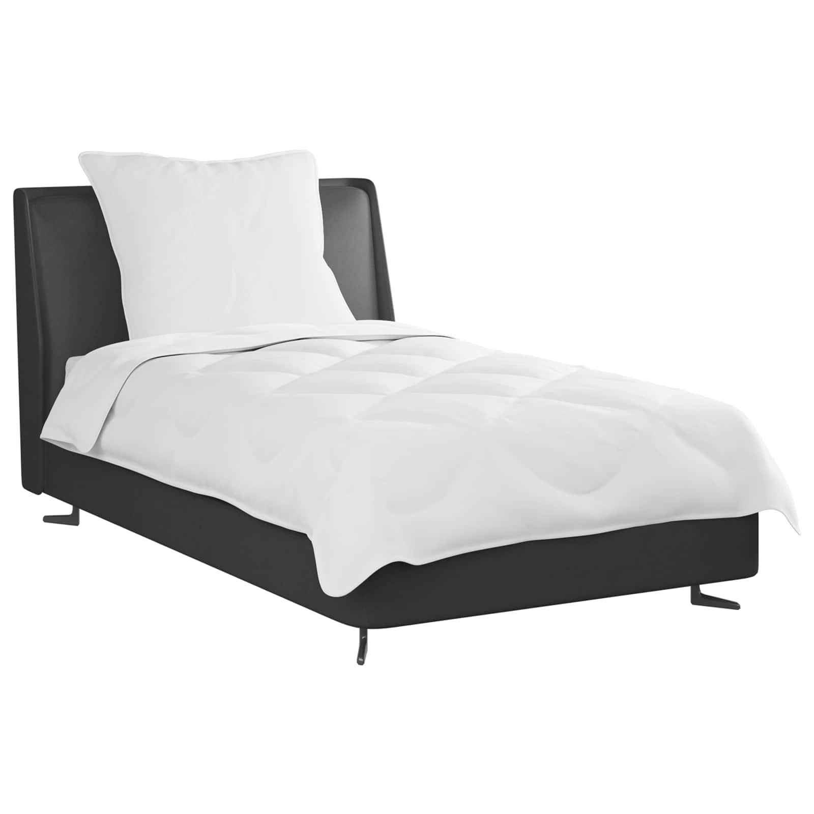 Set di Piumoni con cuscino 2 pcs Bianco Microfibra 3376711