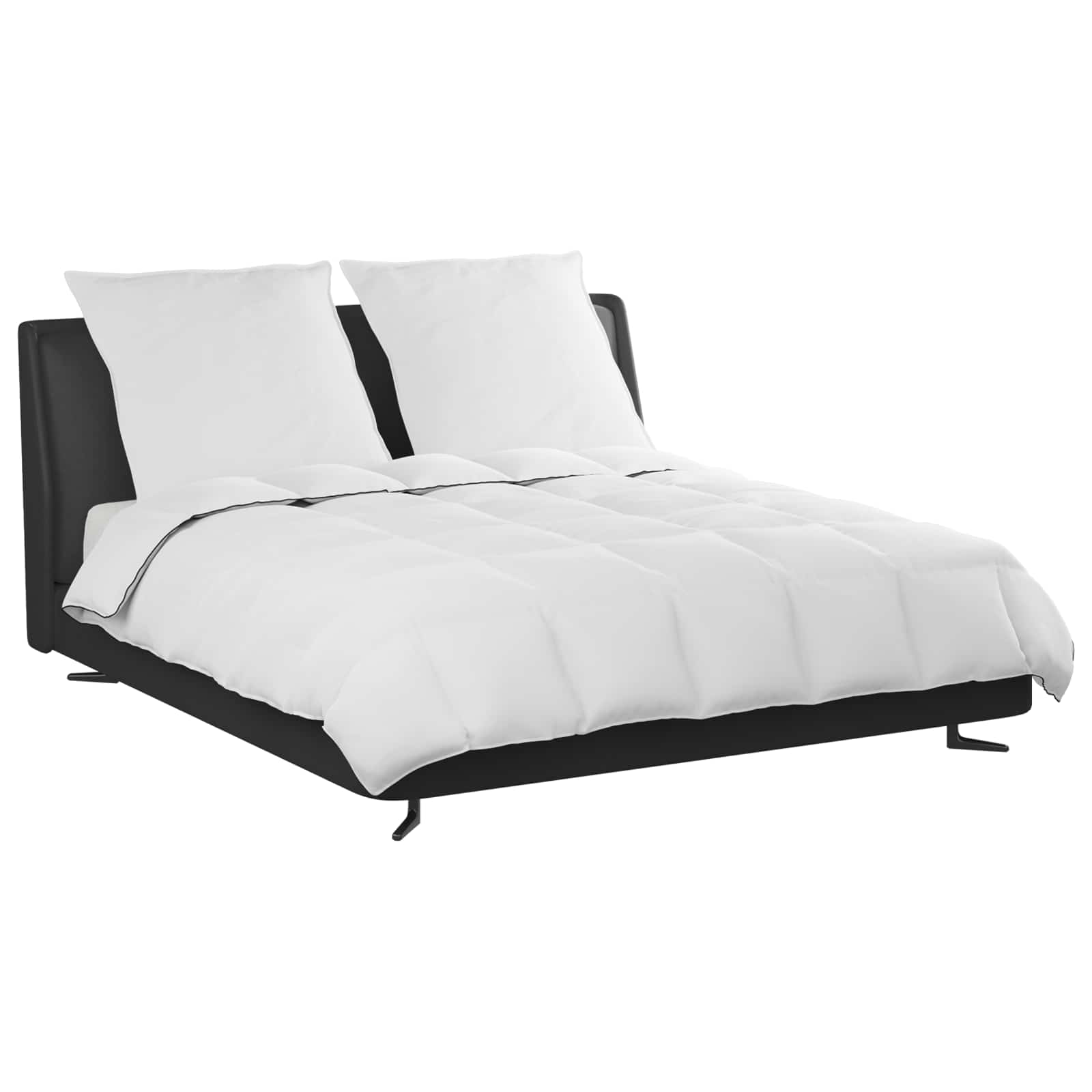 Duvet Invernale con cuscino 3 pcs Bianco Piuma d'anatra 3376911