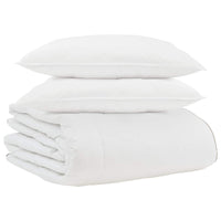Duvet Invernale con cuscino 3 pcs Bianco Piuma d'anatra 3376918