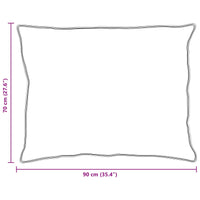 Duvet Invernale con cuscino 3 pcs Bianco Piuma d'anatra 3376936