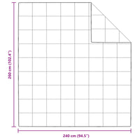 Duvet Invernale con cuscino 3 pcs Bianco Piuma d'anatra 3376940