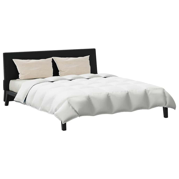 vidaXL Piumone con cuscino 3 pcs Bianco Piume