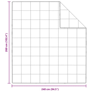 Set di Piumoni con cuscino 3 pcs Bianco Piuma d'anatra 3377018