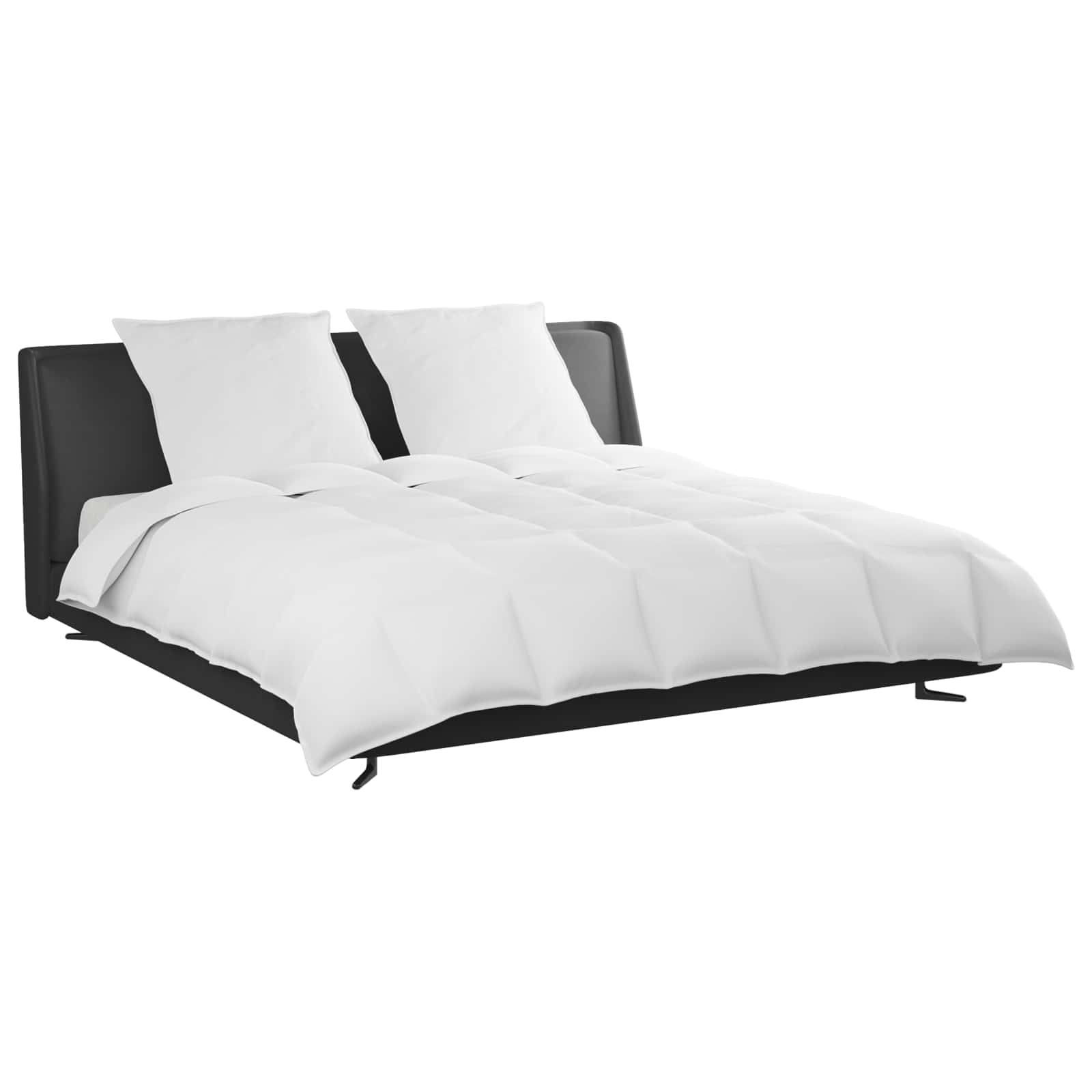 Set di Piumoni con cuscino 3 pcs Bianco Piuma d'anatra 3377171