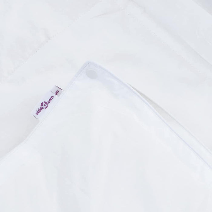 Set Coperta Invernale con cuscino 3 pcs Bianco 240 x 200 cm