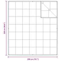 Set di Piumoni con cuscino 3 pcs Bianco Piuma d'anatra 3377213
