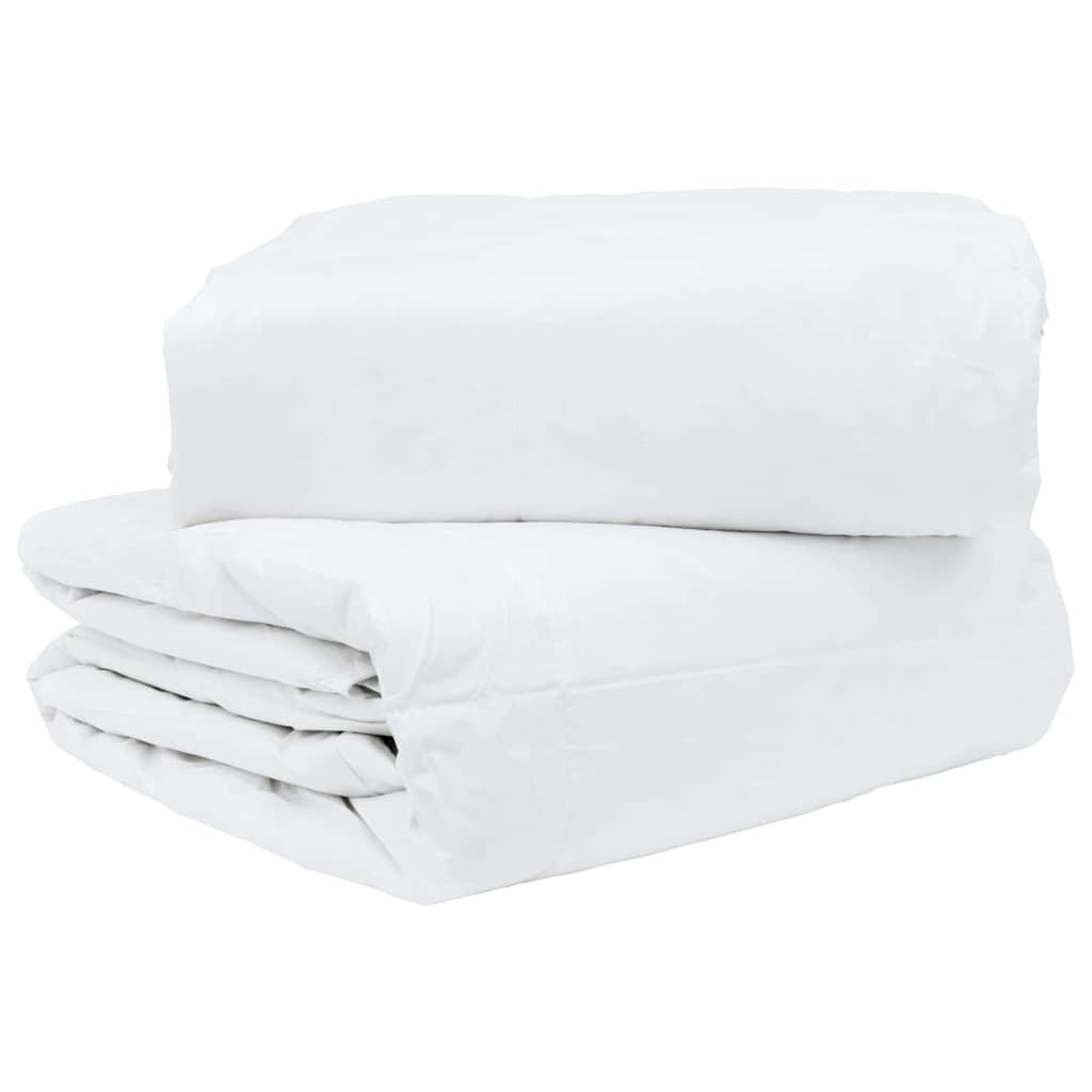 Set Coperta Invernale con cuscino 3 pcs Bianco 200 x 220 cm
