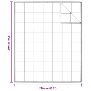 Set di Piumoni con cuscino 3 pcs Bianco Piuma d'anatra 3377224