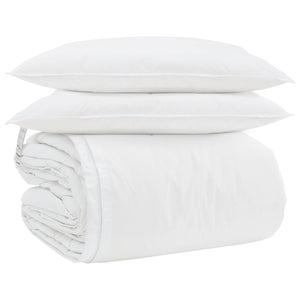 Set di Piumoni con cuscino 3 pcs Bianco Piuma d'anatra 3377227