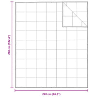 Set di Piumoni con cuscino 3 pcs Bianco Piuma d'anatra 3377247