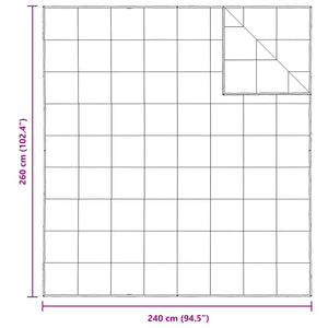 Set di Piumoni con cuscino 3 pcs Bianco Piuma d'anatra 3377261