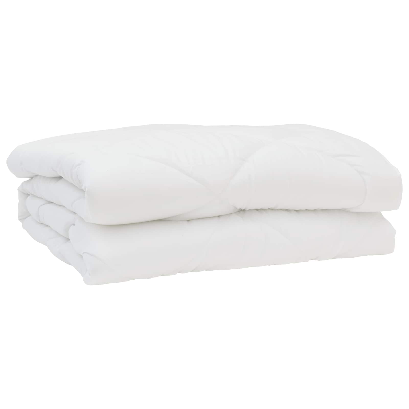 Duvet Estivo con cuscino 3 pcs Bianco Microfibra 3377291