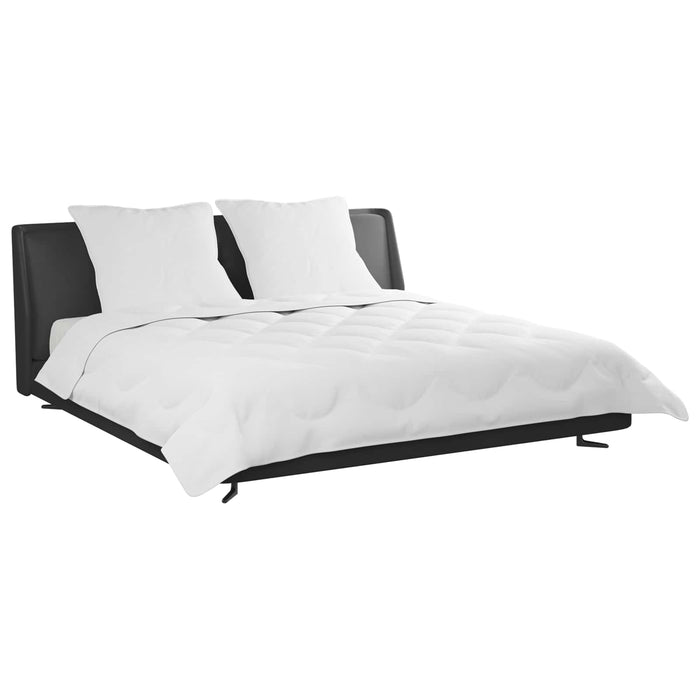 Duvet Estivo con cuscino 3 pcs Bianco Microfibra 3377327